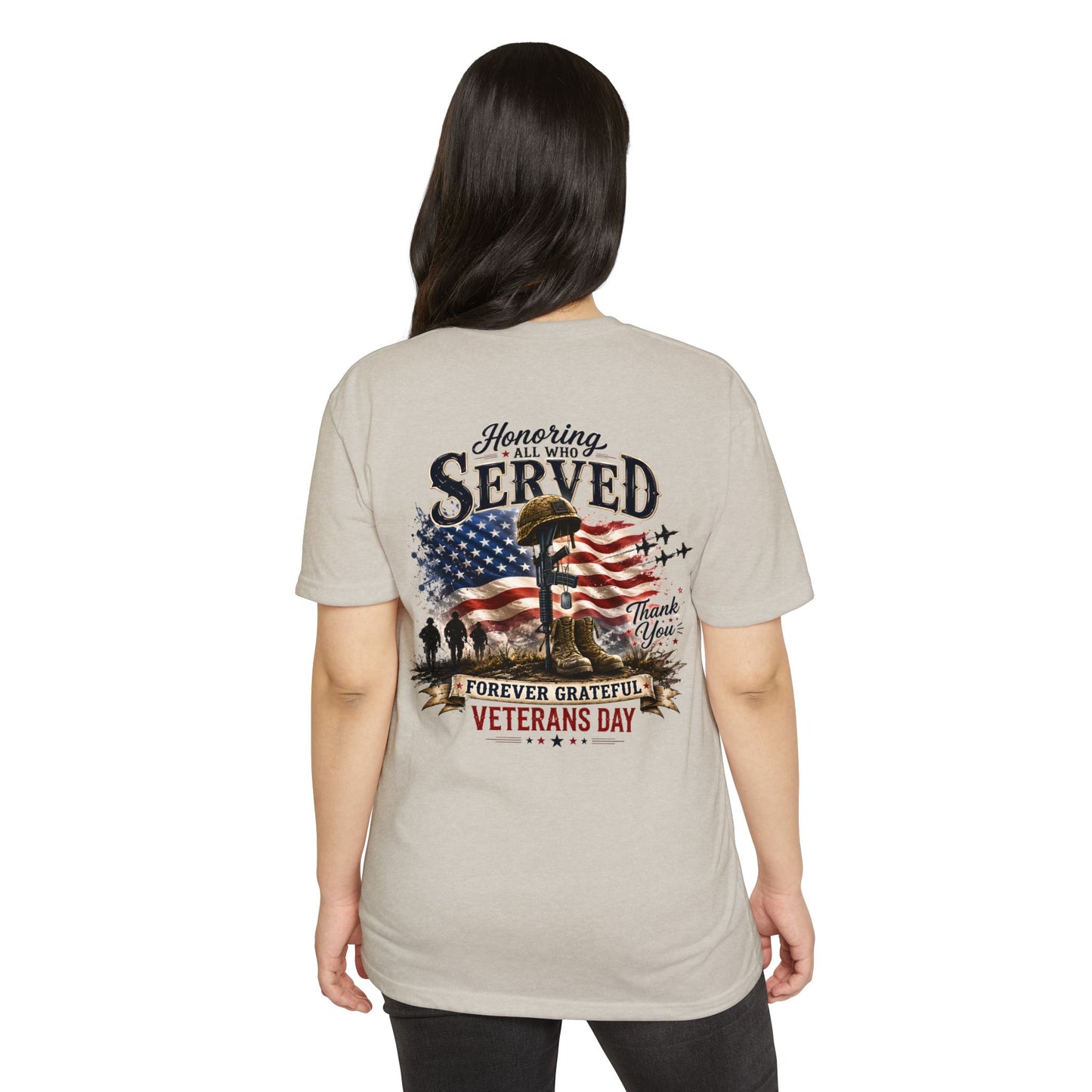 Veterans Day "Honoring All Who Served" T-Shirt