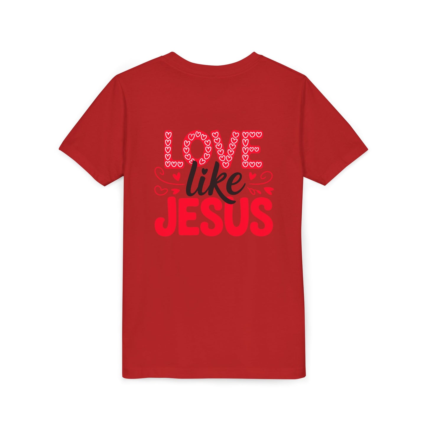 Youth Tee - "Love Like Jesus" Christian Kids Shirt