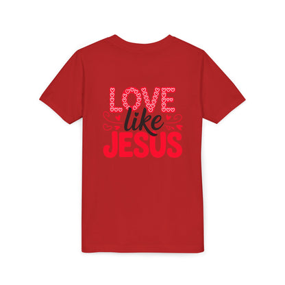 Youth Tee - "Love Like Jesus" Christian Kids Shirt