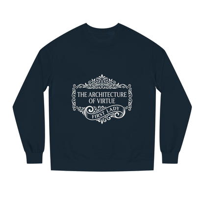 Sweatshirt — "The Architecture of Virtue" First Lady Graphic Crewneck