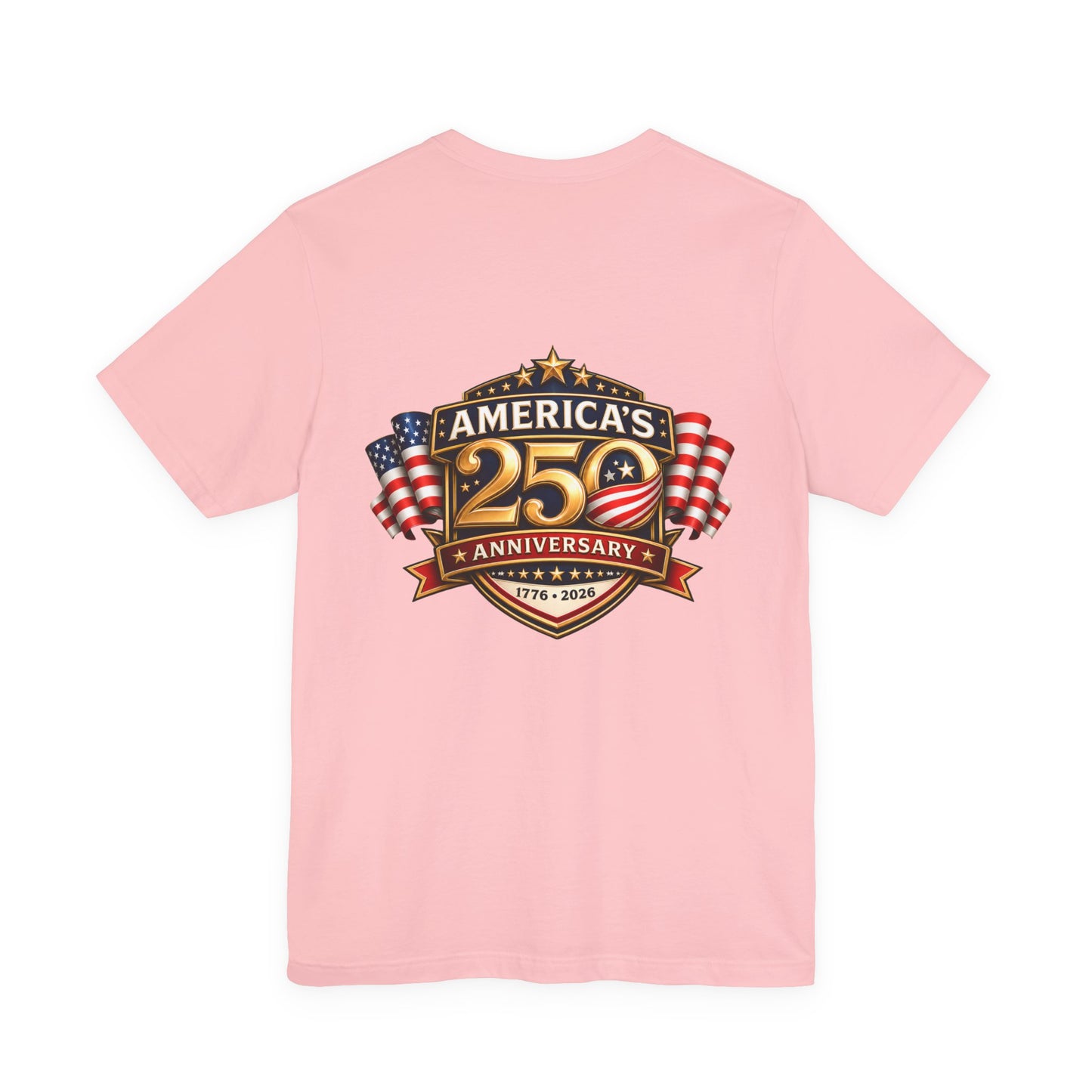 America's 250th Anniversary T-Shirt – 1776–2026 Patriotic USA Flag Tee