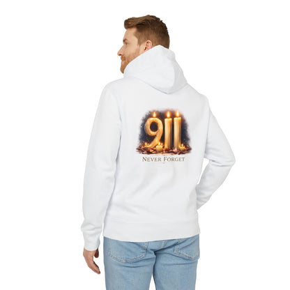 9/11 Memorial Hoodie — Never Forget Candle Tribute