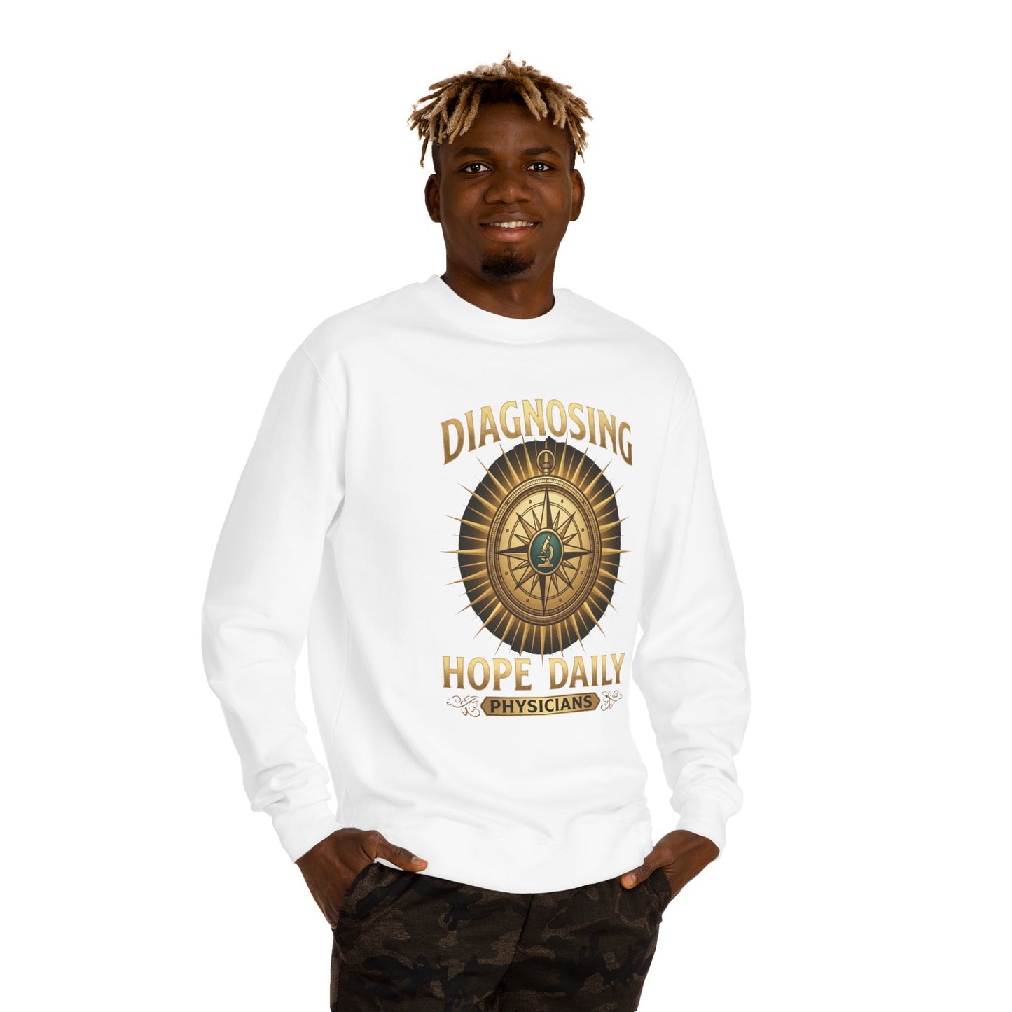 Diagnosing Hope Daily Physicians Sweatshirt