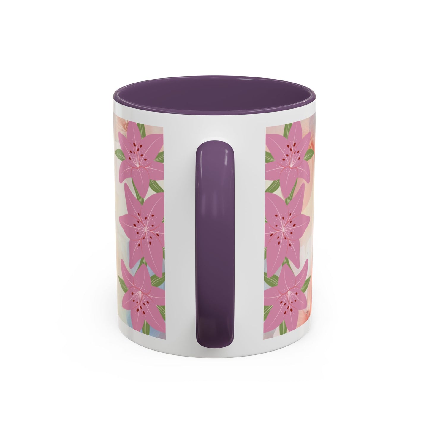 Mom Acronym Coffee Mug — "MOM: Magical • One-of-a-Kind • Motivator" Floral Accent