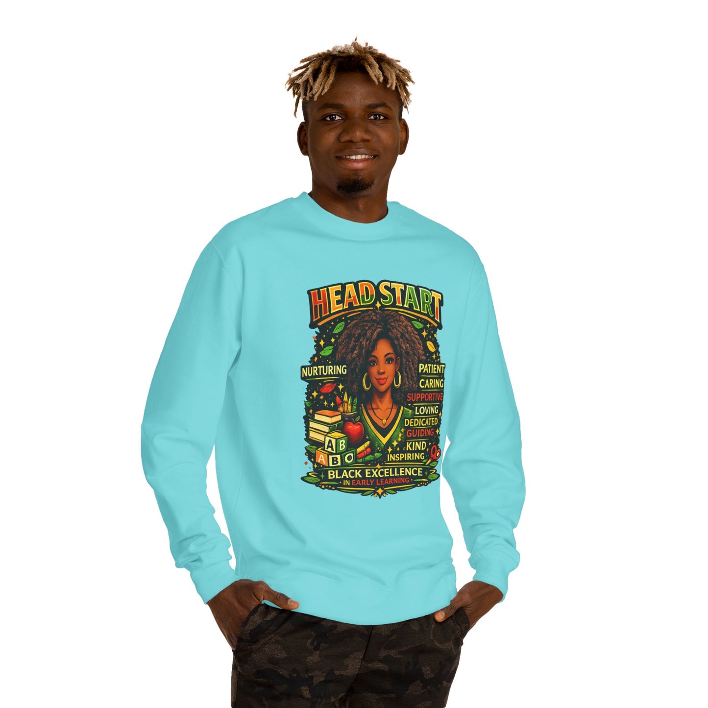 Headstart Black Excellence Sweatshirt — Inspirational Teacher / Early Education Crewneck