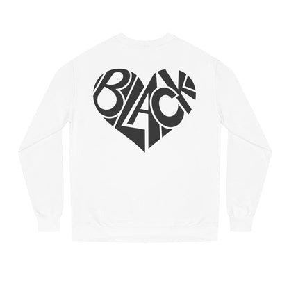 Black Heart Crewneck Sweatshirt