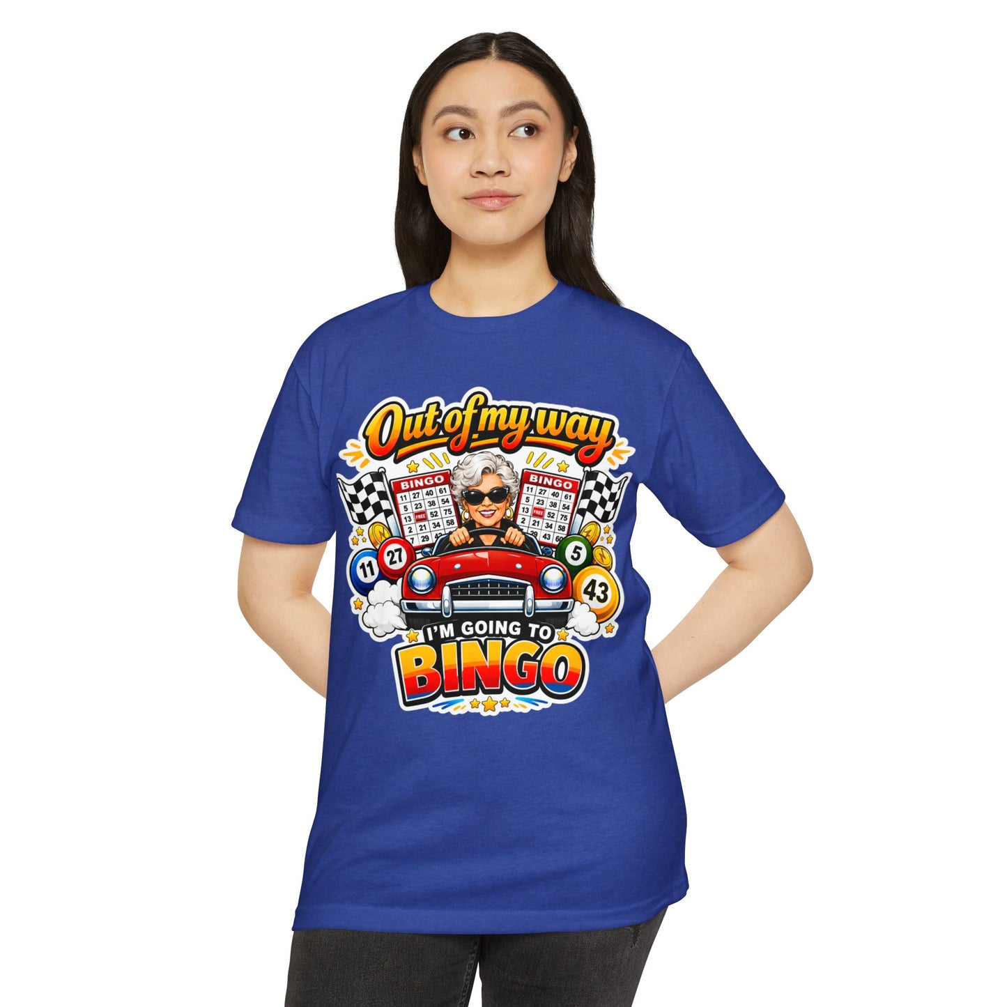 I'm Going to Bingo T-Shirt — Retro Bingo Lover Tee