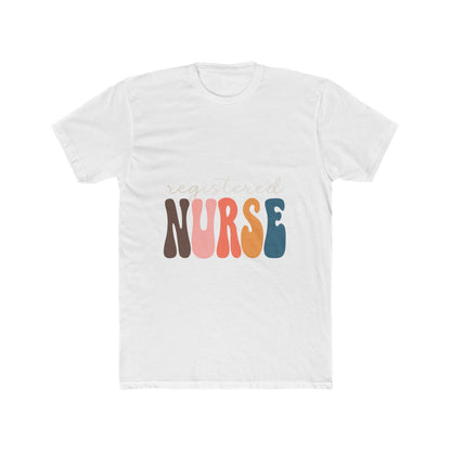 Nurse Retro Bubble Letter T-Shirt