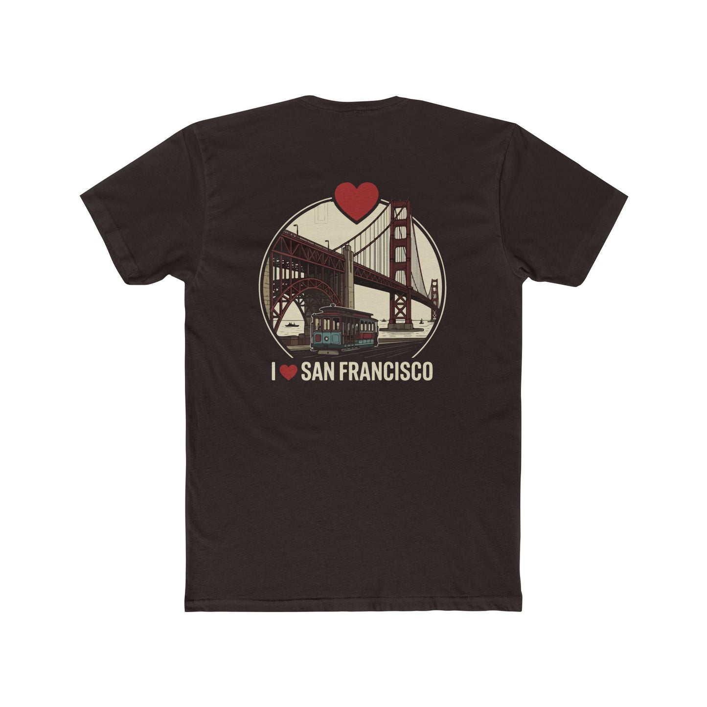 San Francisco Tee — I  San Francisco Golden Gate Bridge T‑Shirt