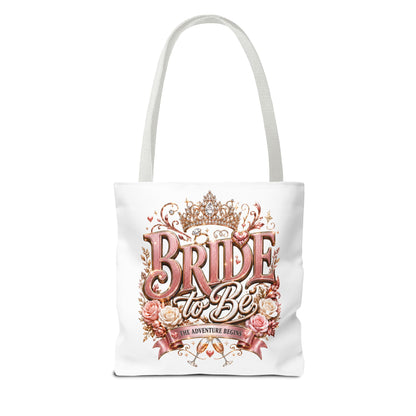 Bride-to-Be Floral Tote Bag - Bachelorette Gift & Bridal Shower Accessory