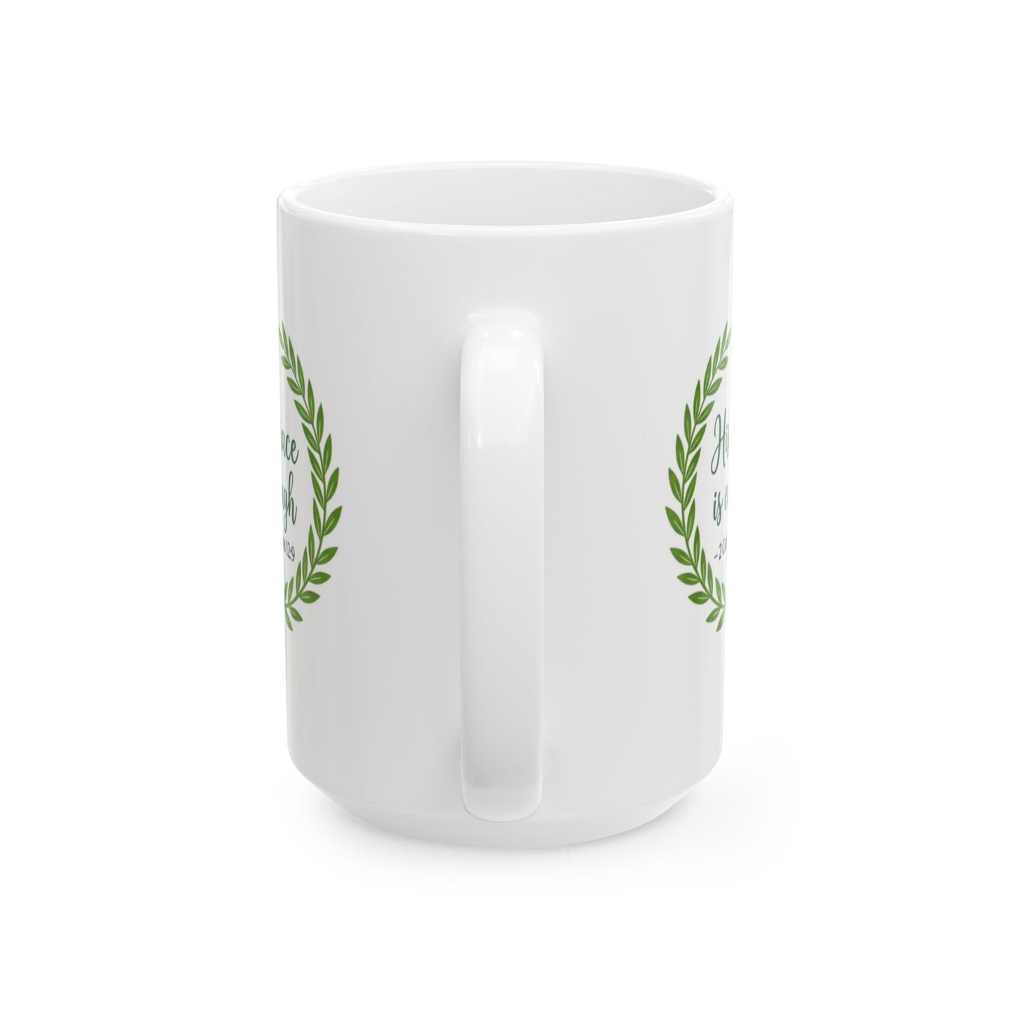 His Grace Is Enough -2 Corinthians 12:9 Ceramic Mug