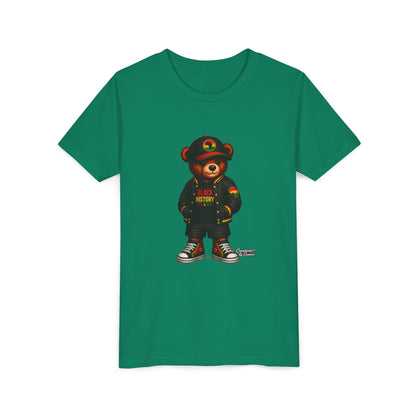 Kids 'Black History' Streetwear Bear Tee