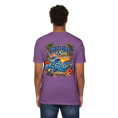 Father & Son Cruise T-Shirt — Tropical Cruise Vacation Gift