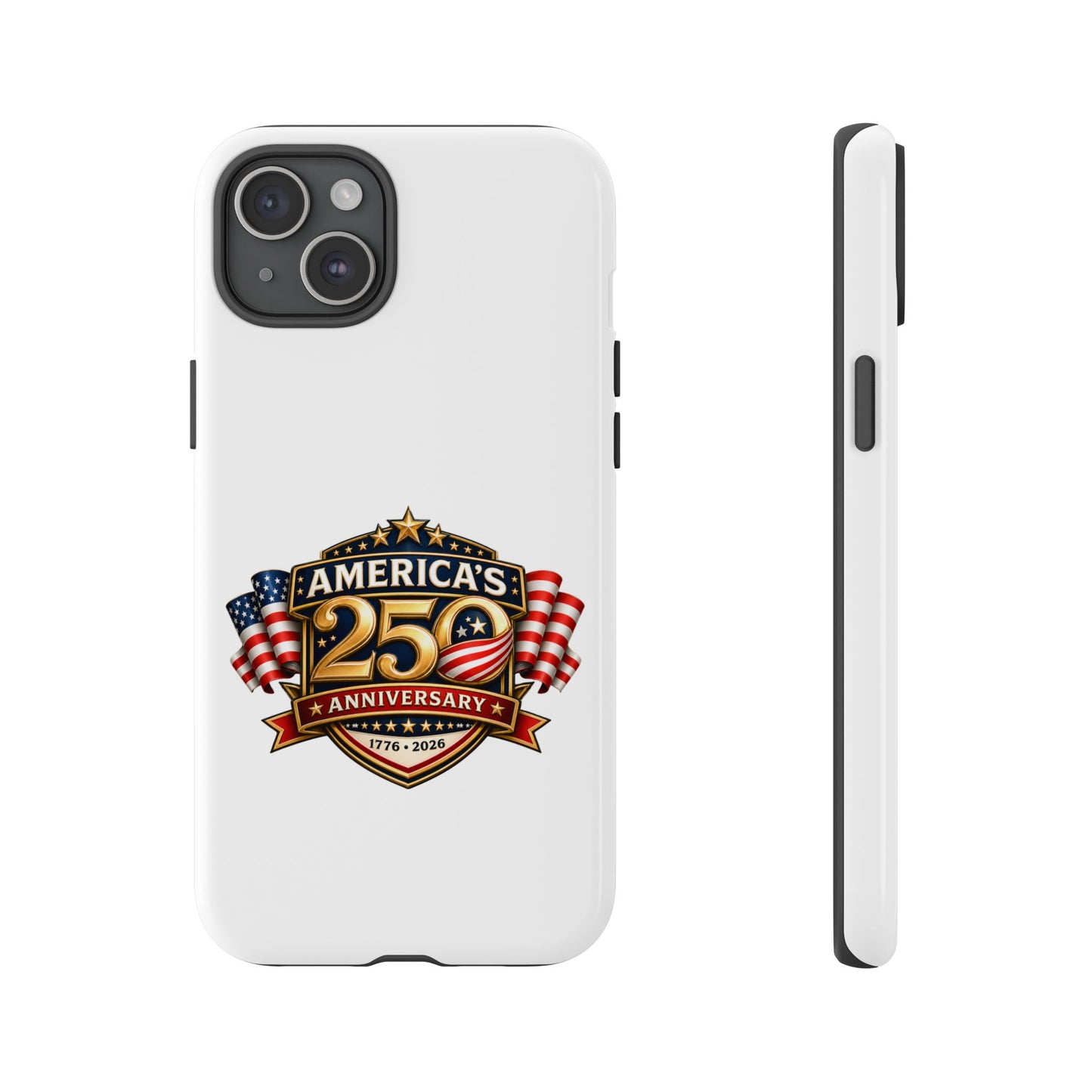 25th Anniversary Patriotic Phone Case — America’s Celebration Design