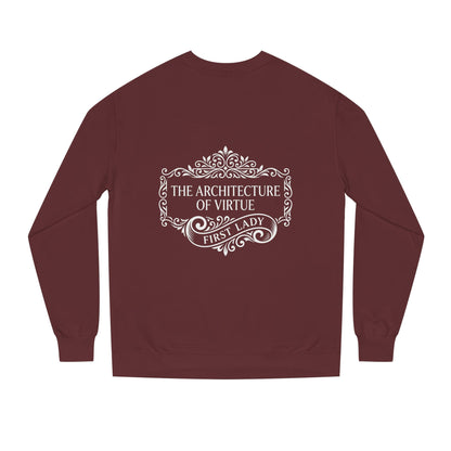 Sweatshirt — "The Architecture of Virtue" First Lady Graphic Crewneck