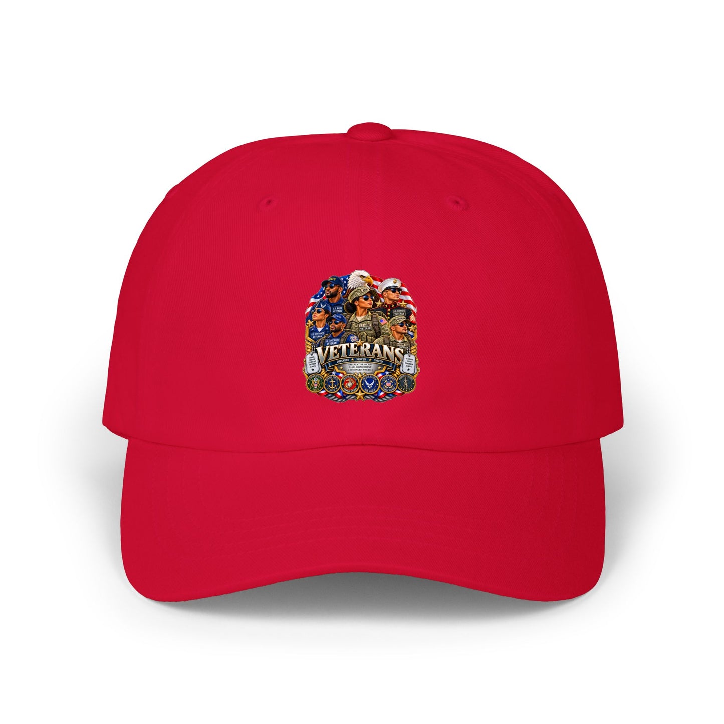 Dad Cap - Vintage Floral 'Wilderness' Patch Baseball Hat