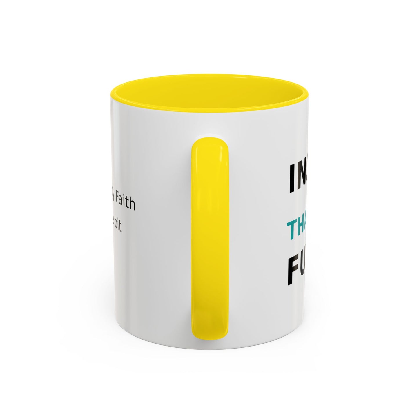 Christian Diabetes Coffee Mug – "Powered by Faith and a Little Bit of Insulin" Accent Mug (11/15oz)