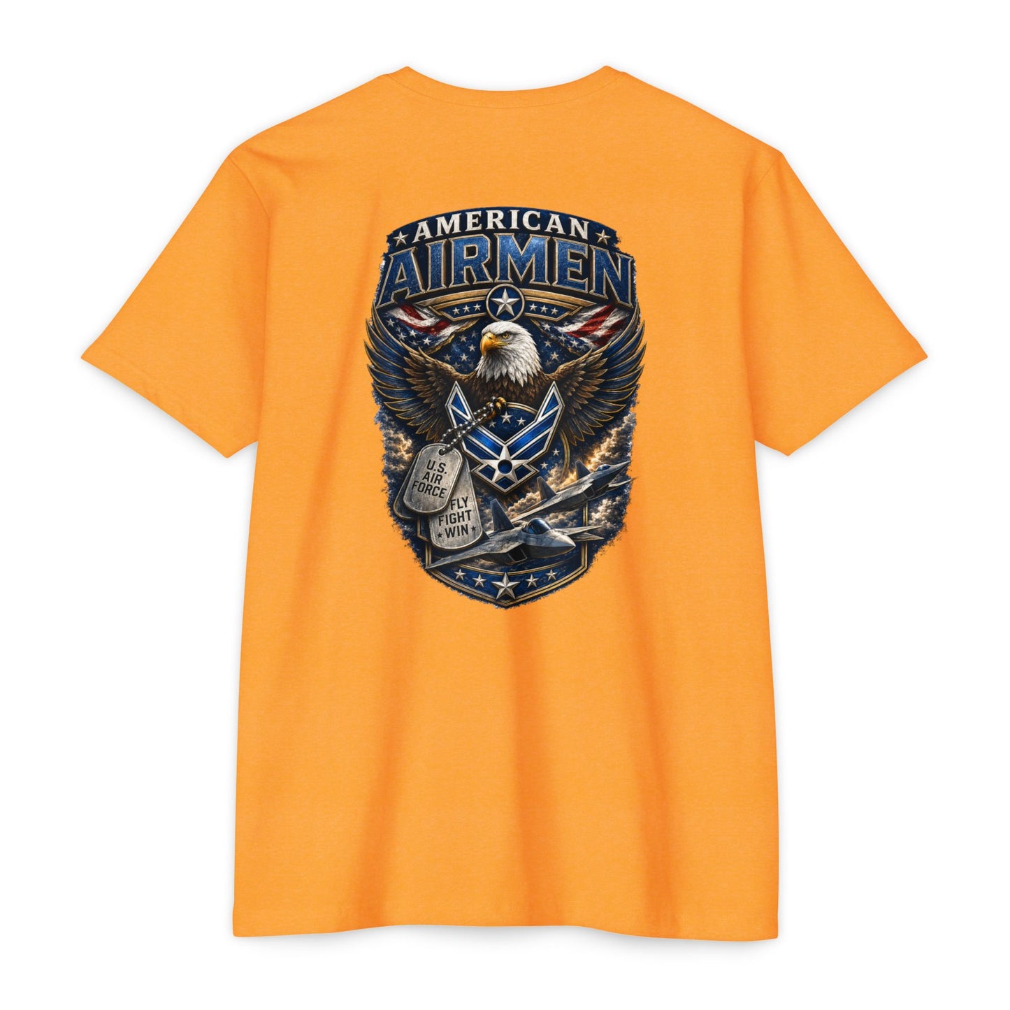 American Airmen Eagle T-Shirt — Patriotic USA Air Force Graphic Tee