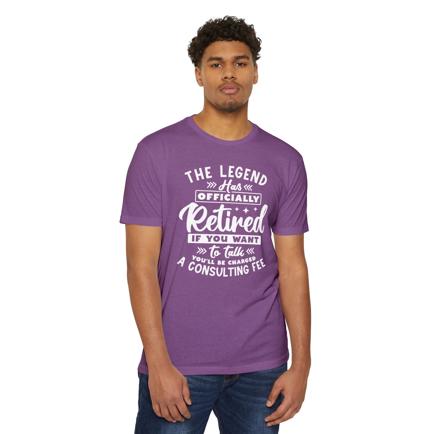 Retired Legend T-Shirt — "The Legend Has Officially Retired" Funny Retirement Tee