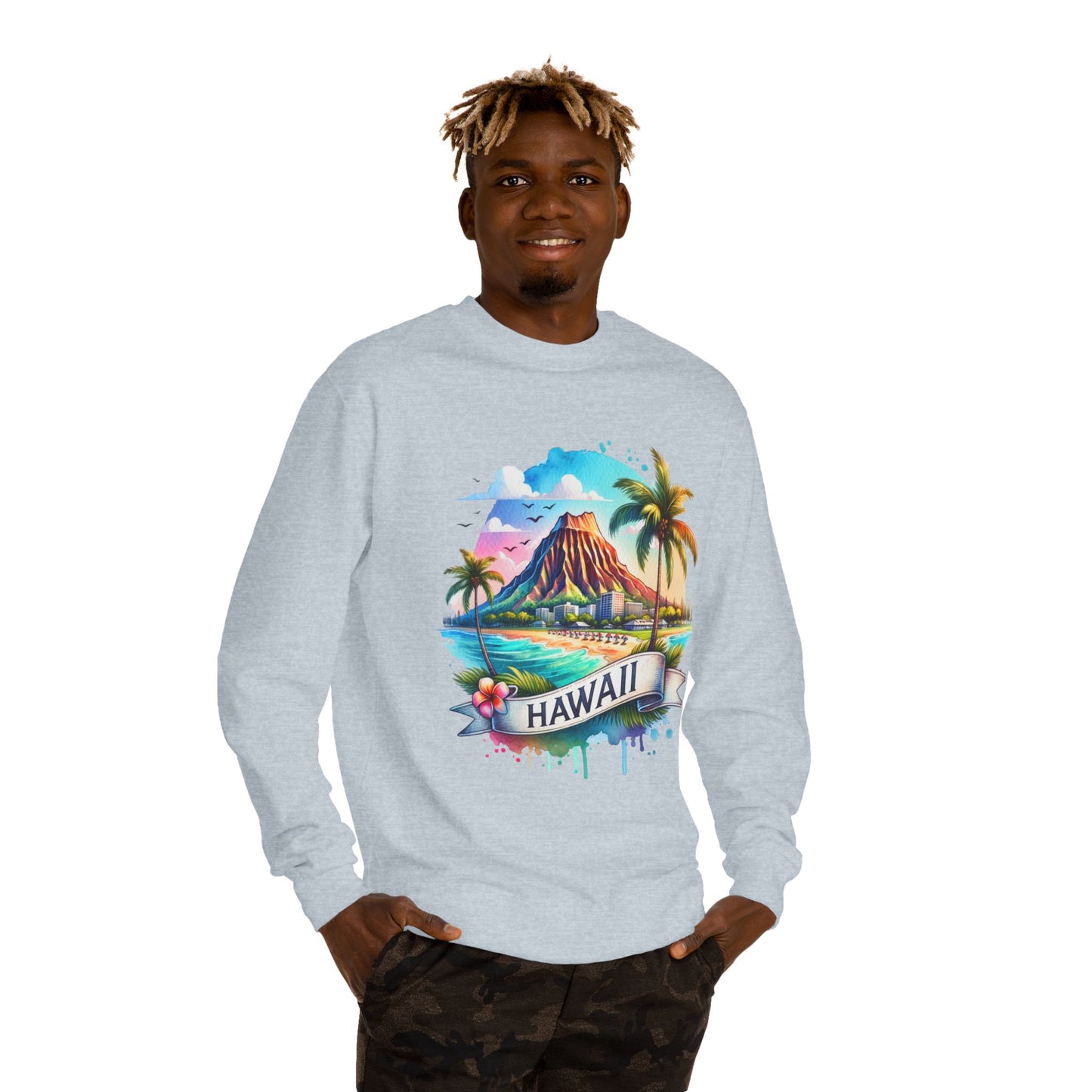 Hawaii Island Graphic Sweatshirt