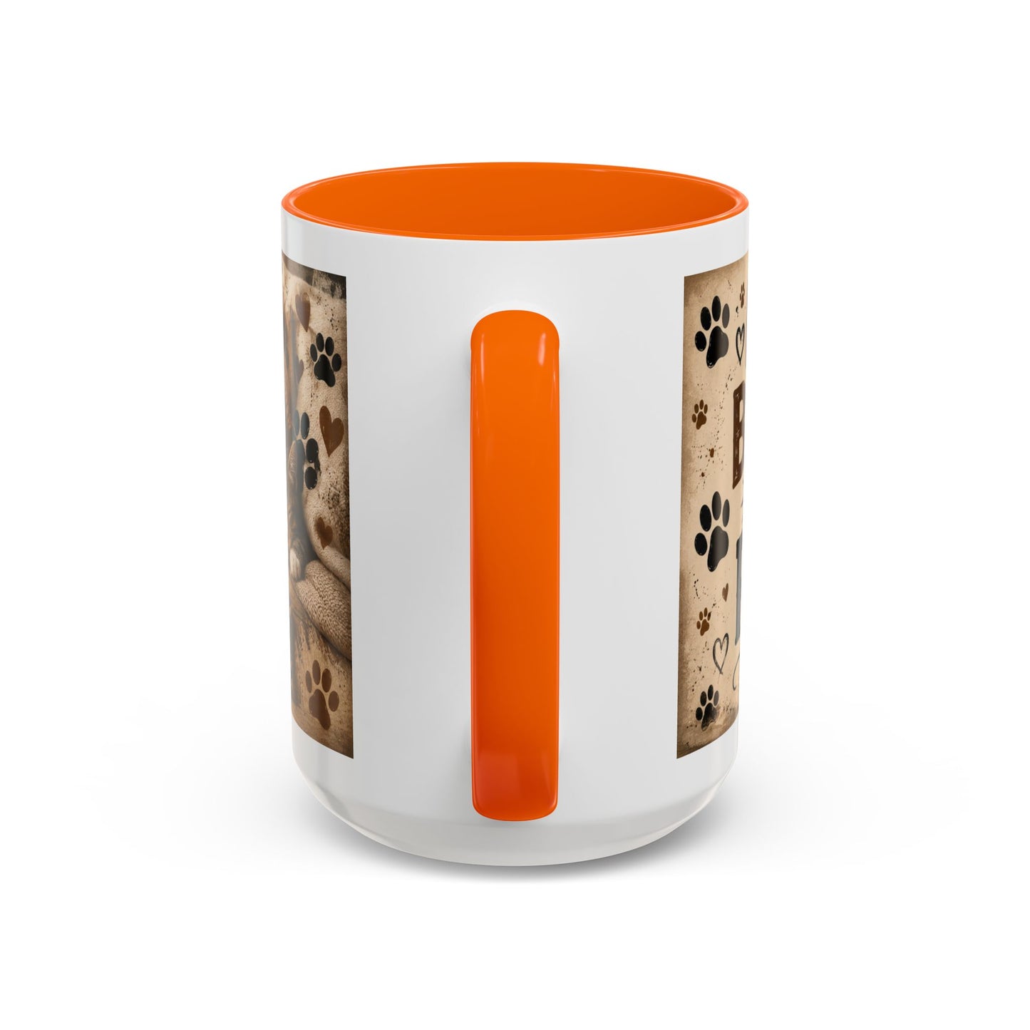 Dog & Cat Coffee Mug - "Less People, More Dogs & Cats" Accent Ceramic Mug