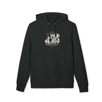 Christian Jesus Hoodie — "Jesus: The Way, The Truth, The Life" Pullover