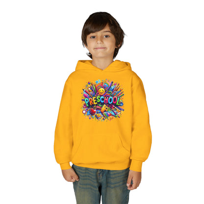 Preschool Kids Hoodie — Colorful Back-to-School Preschool Design