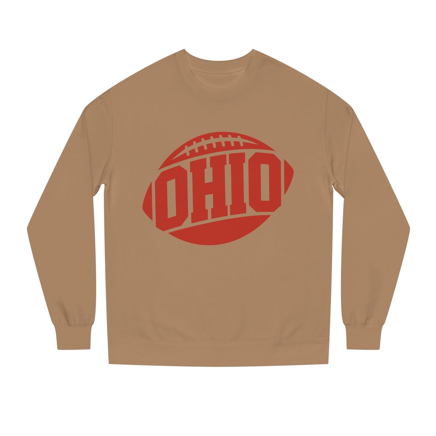 Ohio Football Crewneck Sweatshirt — Vintage Collegiate Game Day Pullover