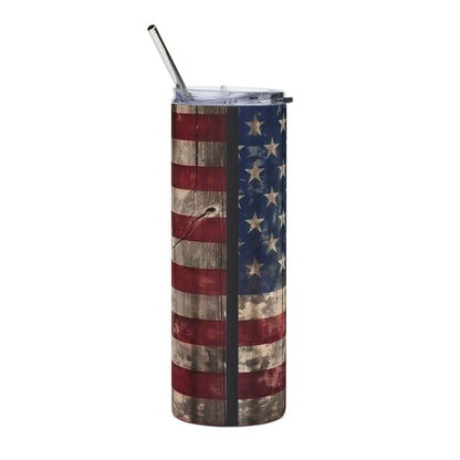 Dad American Flag 20oz Stainless Tumbler