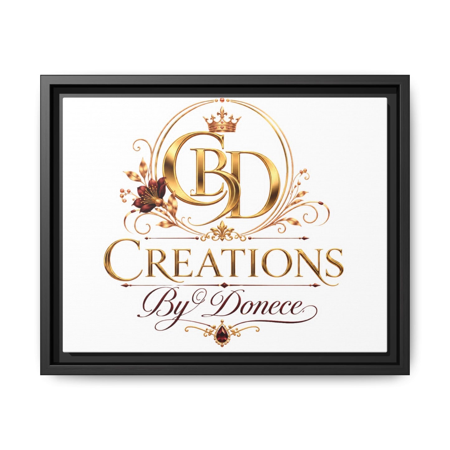 Creations By Donece — Framed Matte Canvas Wall Art