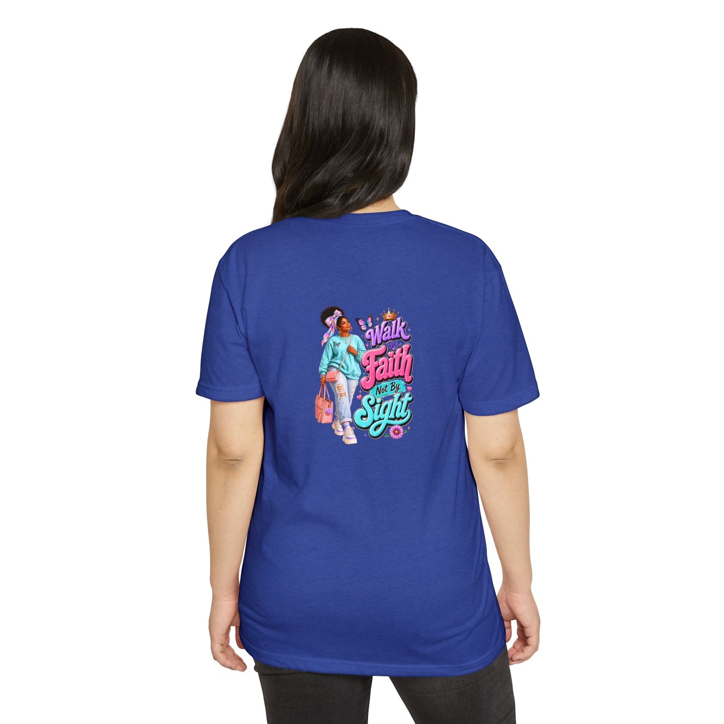Faith Graphic T-Shirt — “Walk by Faith, Not by Sight” Inspirational Tee