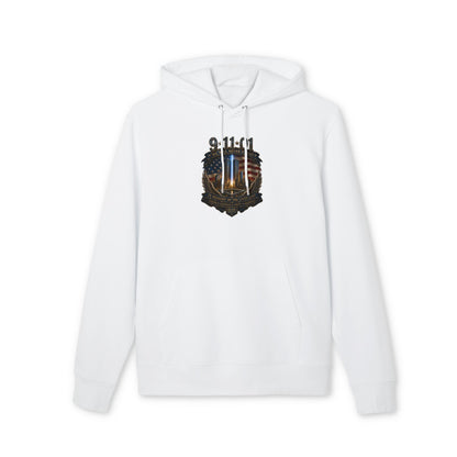 9·11 Memorial Hoodie – American Flag Tribute Pullover