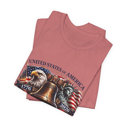 250th Anniversary USA Liberty Bell T-Shirt