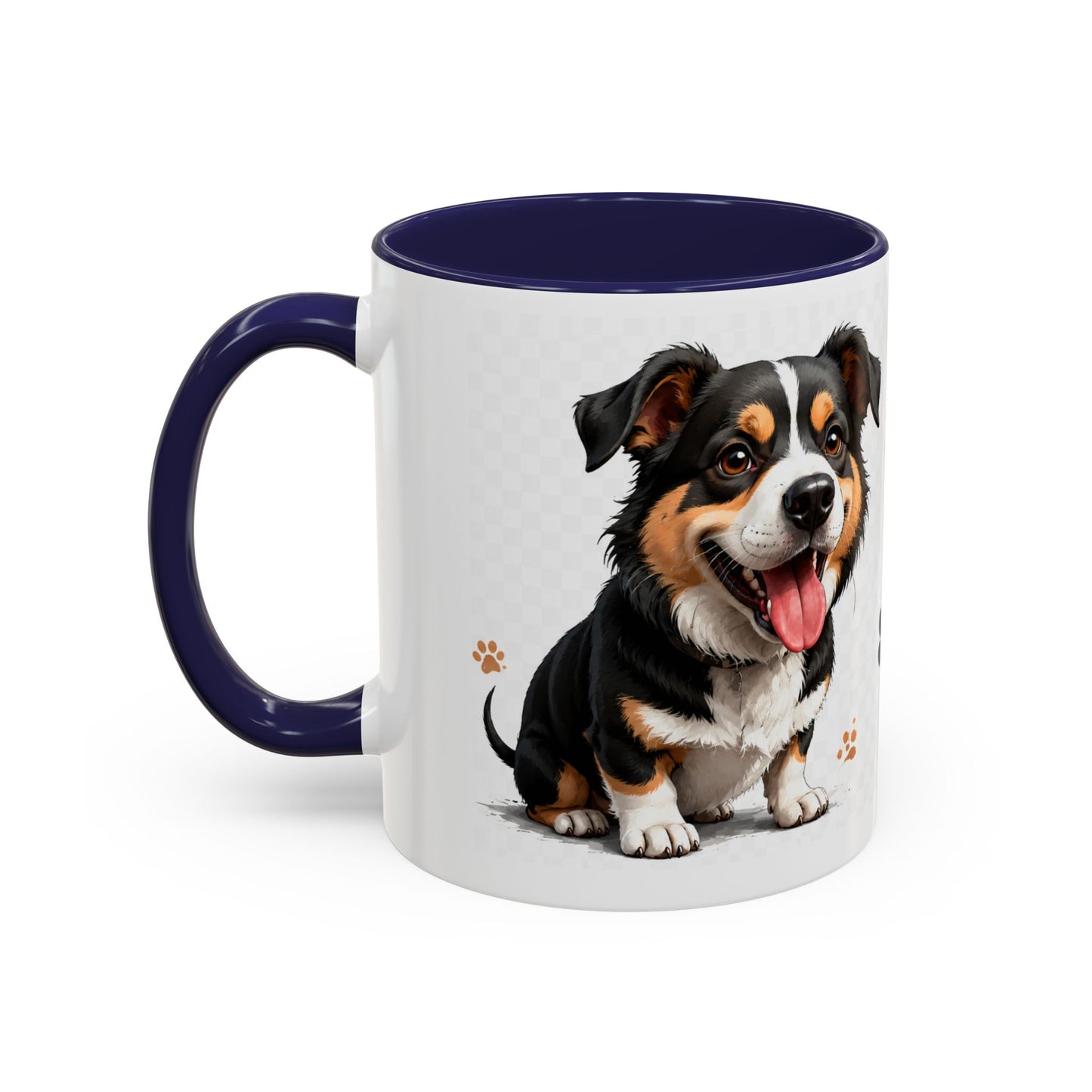 Easily Distracted By Dogs Coffee Mug – Dog Lover Accent Mug (11/15oz)