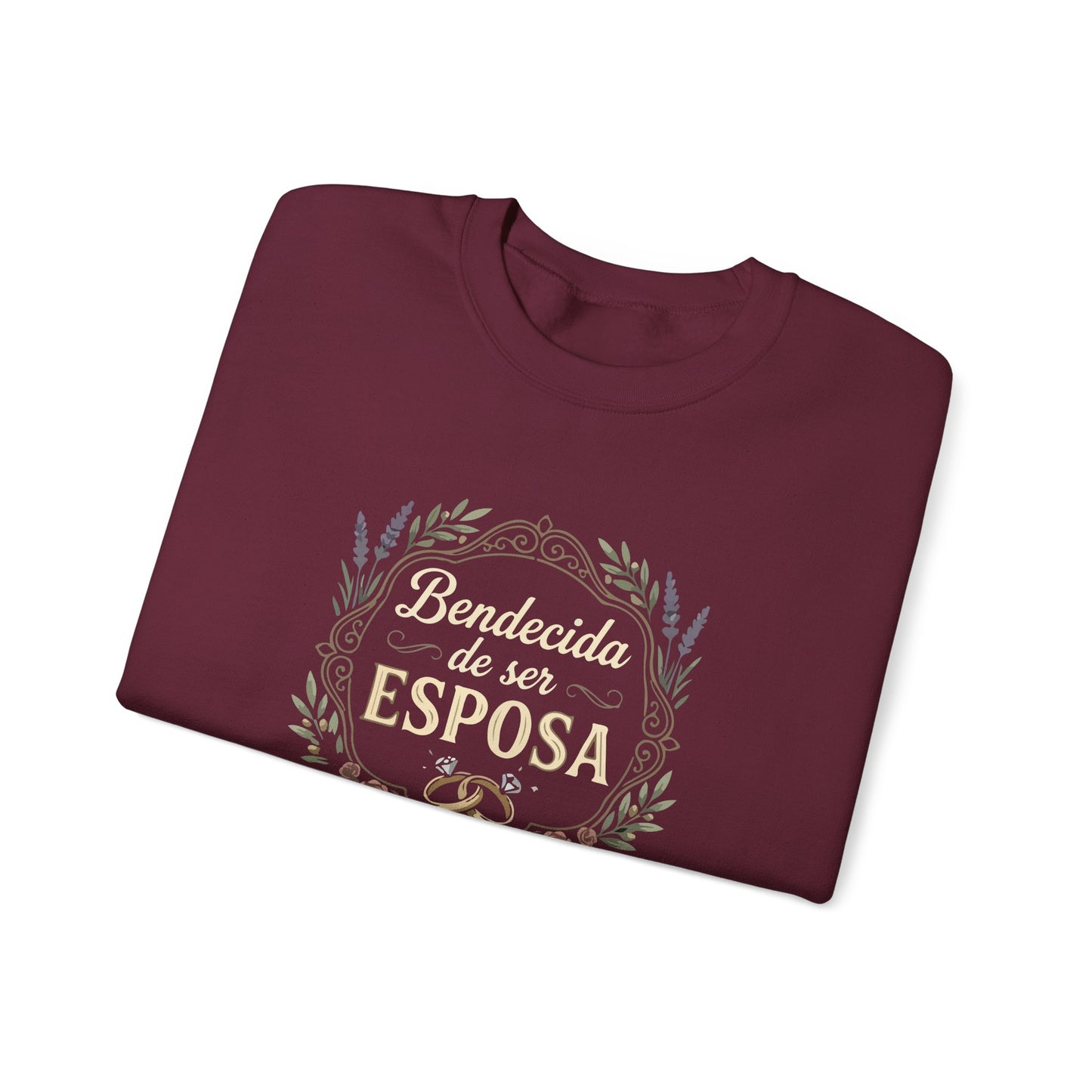 Bendecida de ser Esposa Sweatshirt