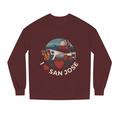 San Jose Heart Crewneck Sweatshirt