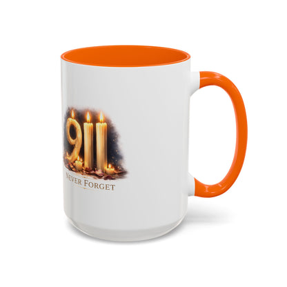 9/11 Never Forget Memorial Coffee Mug