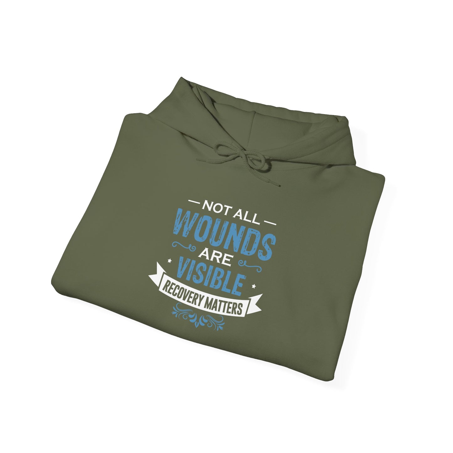 Not All Wounds Are Visible Hoodie