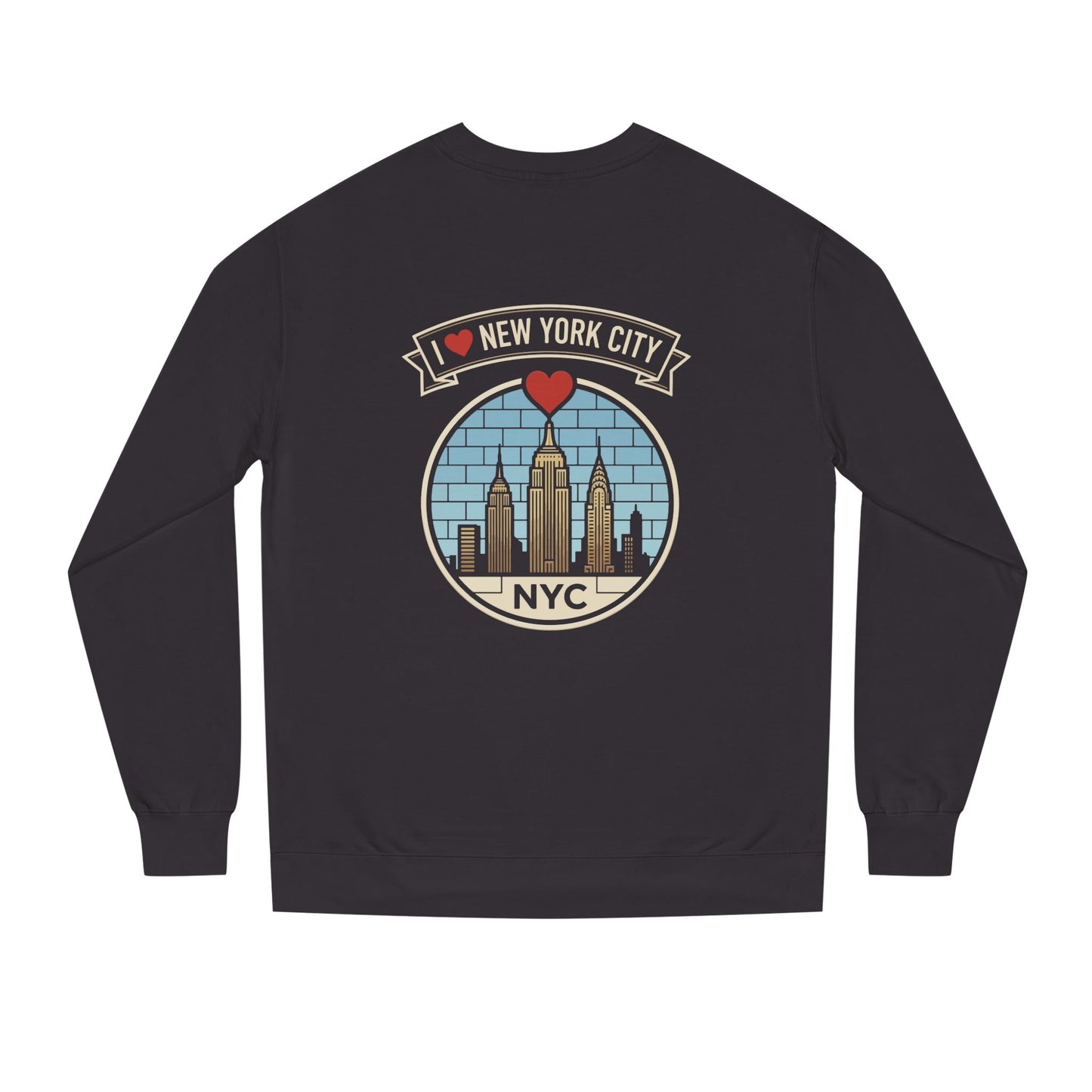 NYC Skyline Sweatshirt — I  New York City Crewneck