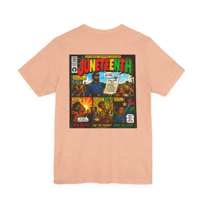 Juneteenth Comic-Style T-Shirt — Retro Celebration Tee
