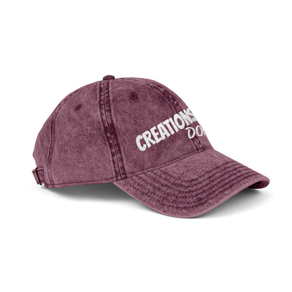 Vintage Cap (Embroidery)