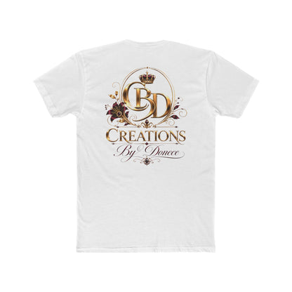 Creations By Donece Logo Tee - Luxury Monogram Graphic T-Shirt