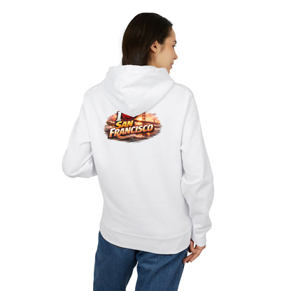 I Love San Francisco Hoodie — Retro City Skyline Graphic