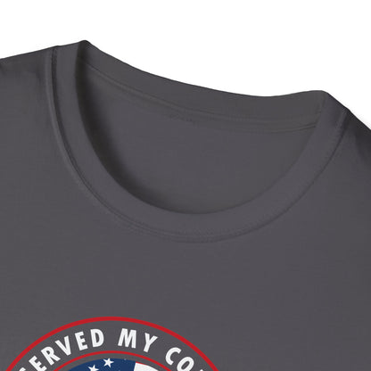 I Served My Country Us Airforce Veteran T-Shirt
