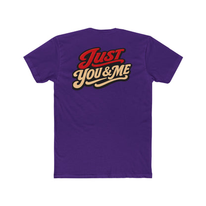 Just You & Me Graphic Tee — Retro Couples Love Shirt