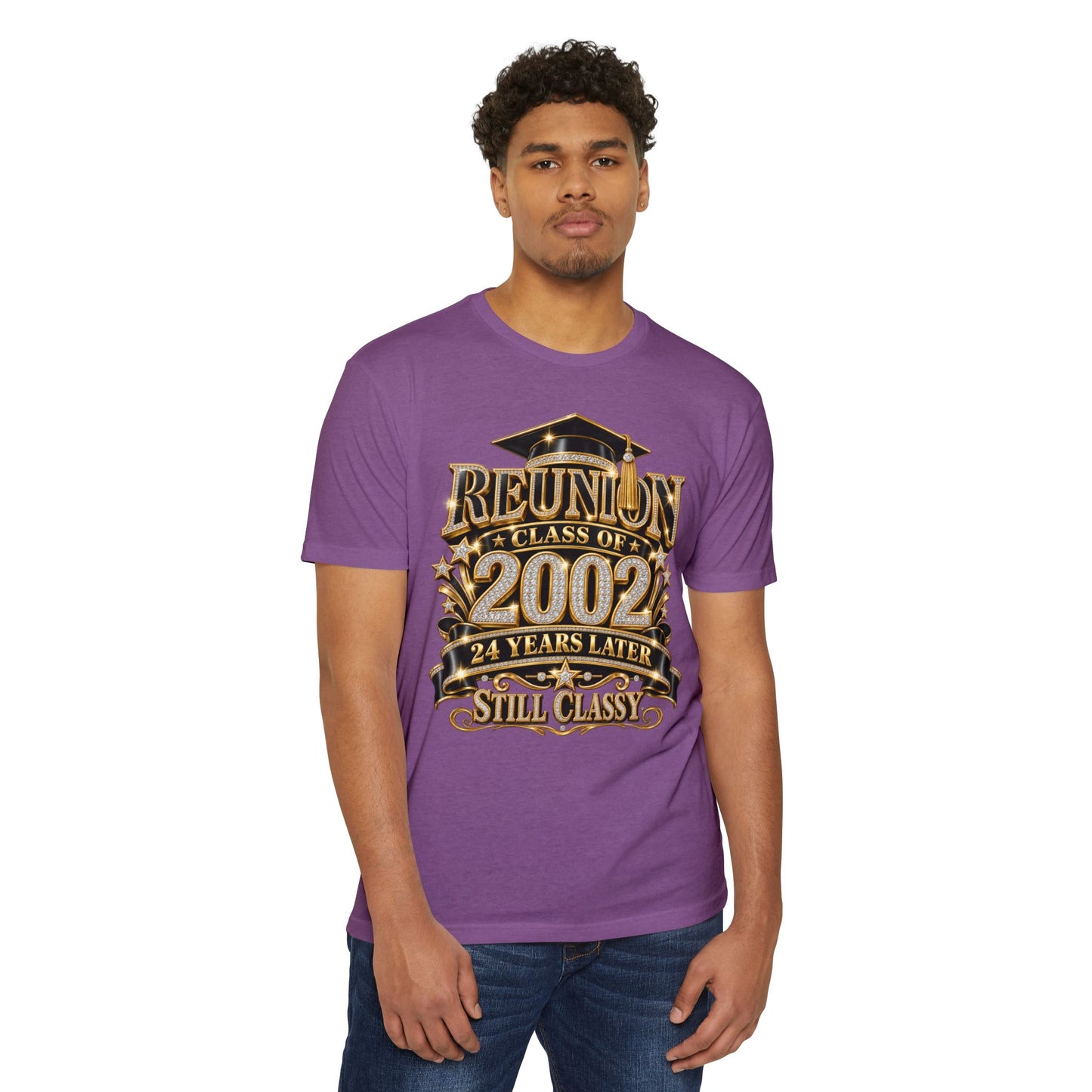 Class of 2002 Reunion T-Shirt — "24 Years Later Still Classy"