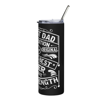 World's Best Father 20oz Stainless Tumbler – No.1 Dad Travel Cup