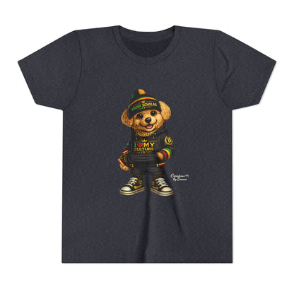 Youth Bear Graphic Tee – "I Love My Culture" Urban Streetwear