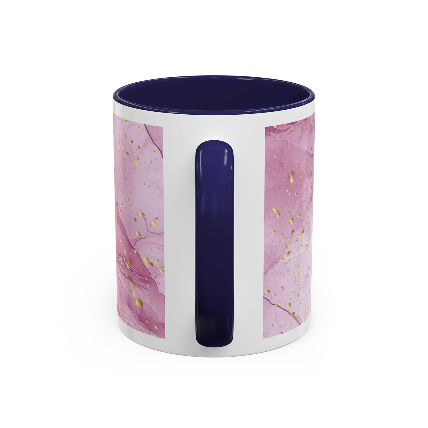 Mom Definition Accent Coffee Mug – Inspirational Pink Marble Mother’s Day Gift (11/15oz)