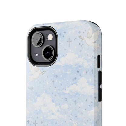 Hope Faith Phone Case | Christian floral iPhone Case